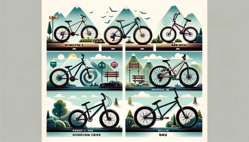 Diferentes Tipos de Bicicletas